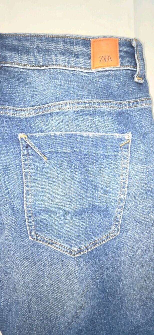Zara Women's Blue Jeans Size 36 Sku 169 - Picture 8 of 8